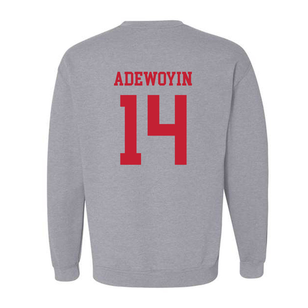 Ball State - NCAA Football : Tobi Adewoyin - Classic Shersey Crewneck Sweatshirt-1
