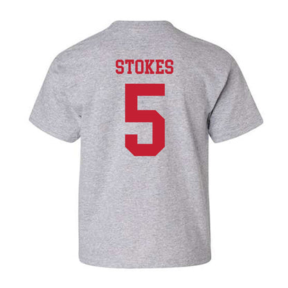 Ball State - NCAA Baseball : Taber Stokes - Classic Shersey Youth T-Shirt-1
