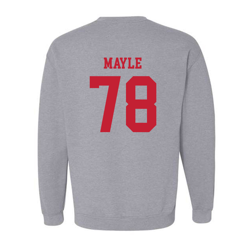 Ball State - NCAA Football : Kaden Mayle - Classic Shersey Crewneck Sweatshirt-1