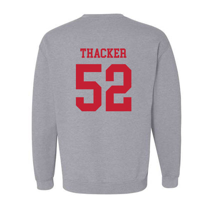 Ball State - NCAA Football : Michael Thacker - Classic Shersey Crewneck Sweatshirt-1