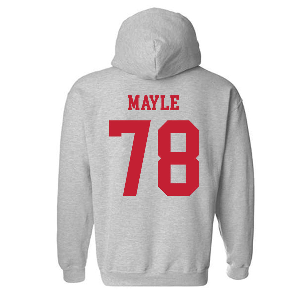 Ball State - NCAA Football : Kaden Mayle - Classic Shersey Hooded Sweatshirt-1
