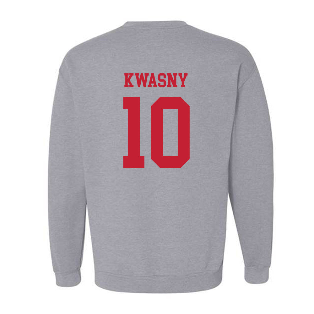 Ball State - NCAA Baseball : Zach Kwasny - Classic Shersey Crewneck Sweatshirt-1