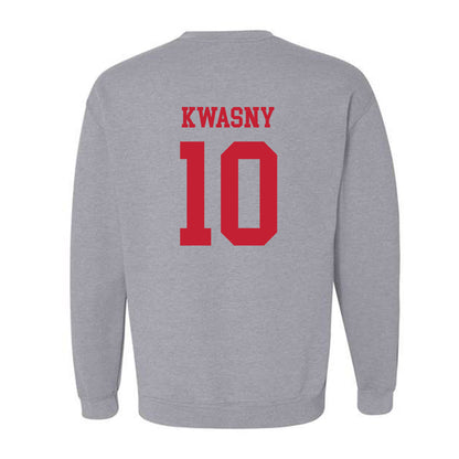 Ball State - NCAA Baseball : Zach Kwasny - Classic Shersey Crewneck Sweatshirt-1