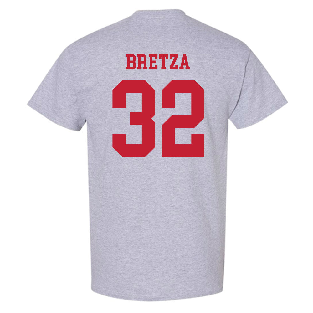 Ball State - NCAA Baseball : Zander Bretza - Classic Shersey T-Shirt-1