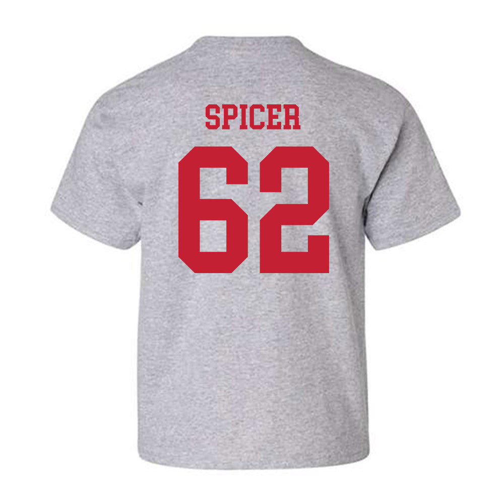 Ball State - NCAA Football : Sam Spicer - Classic Shersey Youth T-Shirt-1