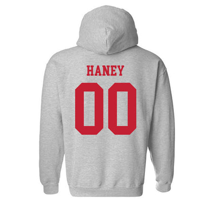Ball State - NCAA Football : Zion Haney - Classic Shersey Hooded Sweatshirt-1