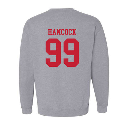 Ball State - NCAA Football : Myles Hancock - Classic Shersey Crewneck Sweatshirt-1