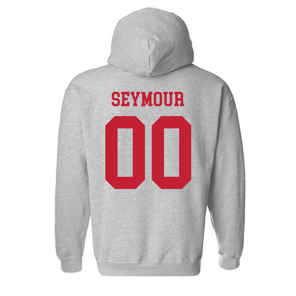 Ball State - NCAA Football : AJ Seymour - Classic Shersey Hooded Sweatshirt-1