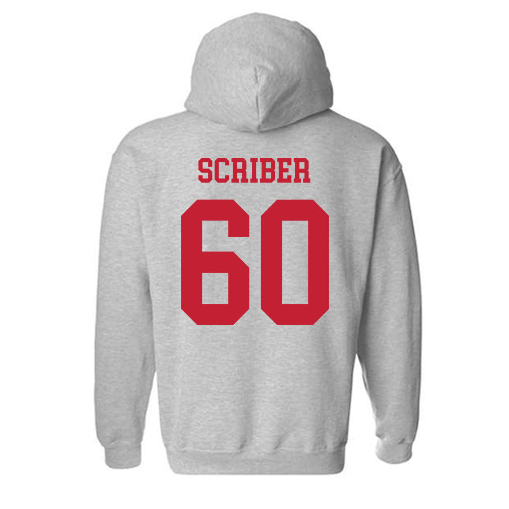 Ball State - NCAA Football : Blake Scriber - Classic Shersey Hooded Sweatshirt-1