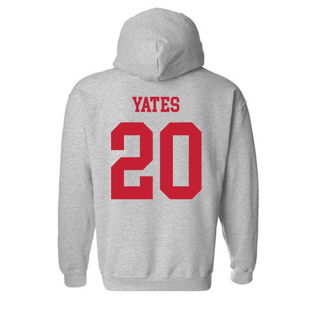 Ball State - NCAA Football : Willizhuan Yates - Classic Shersey Hooded Sweatshirt-1