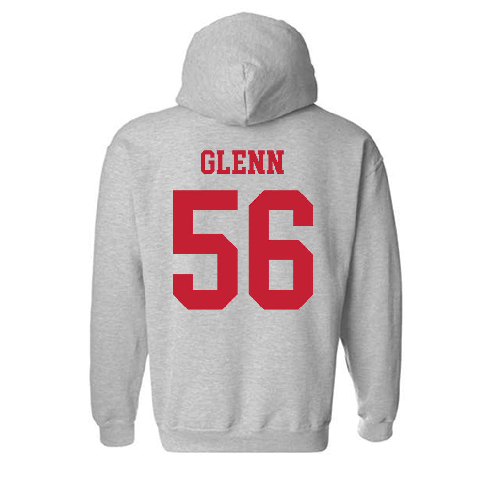 Ball State - NCAA Football : Ameir Glenn - Classic Shersey Hooded Sweatshirt-1