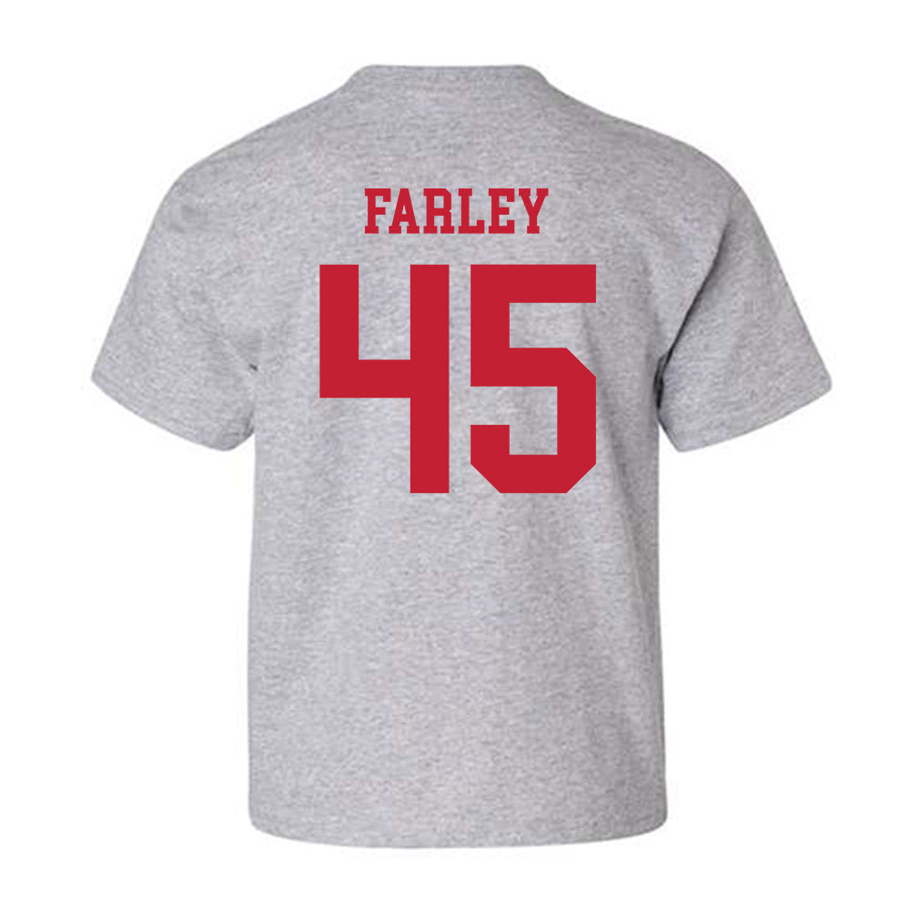 Ball State - NCAA Men's Basketball : Alex Farley - Classic Shersey Youth T-Shirt-1