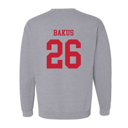 Ball State - NCAA Baseball : Jack Bakus - Classic Shersey Crewneck Sweatshirt-1