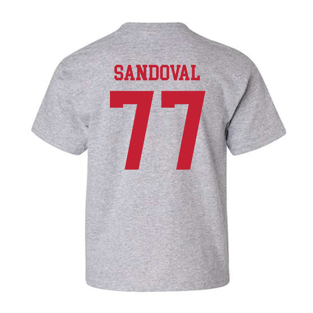 Ball State - NCAA Football : Misael Sandoval - Classic Shersey Youth T-Shirt-1