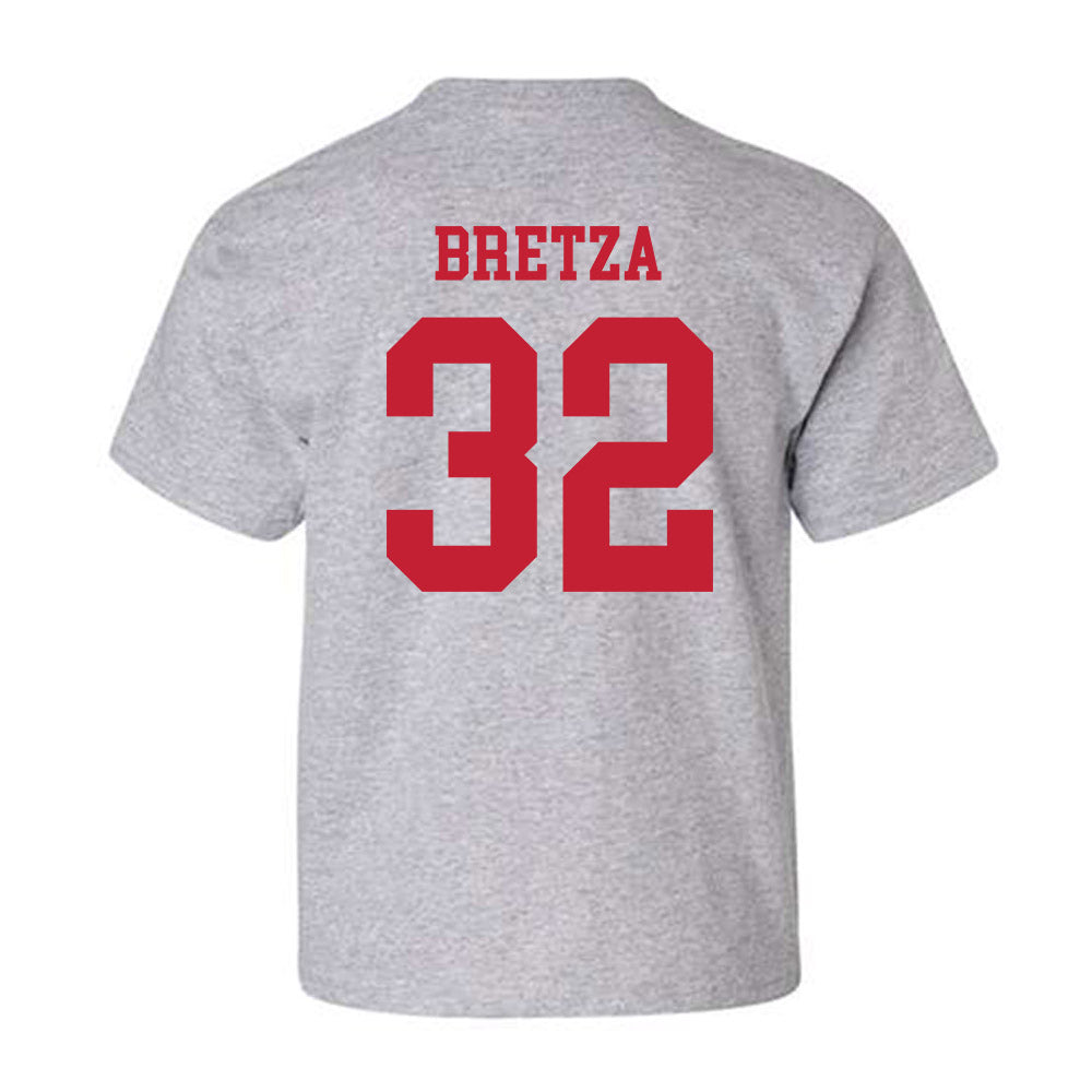 Ball State - NCAA Baseball : Zander Bretza - Classic Shersey Youth T-Shirt-1