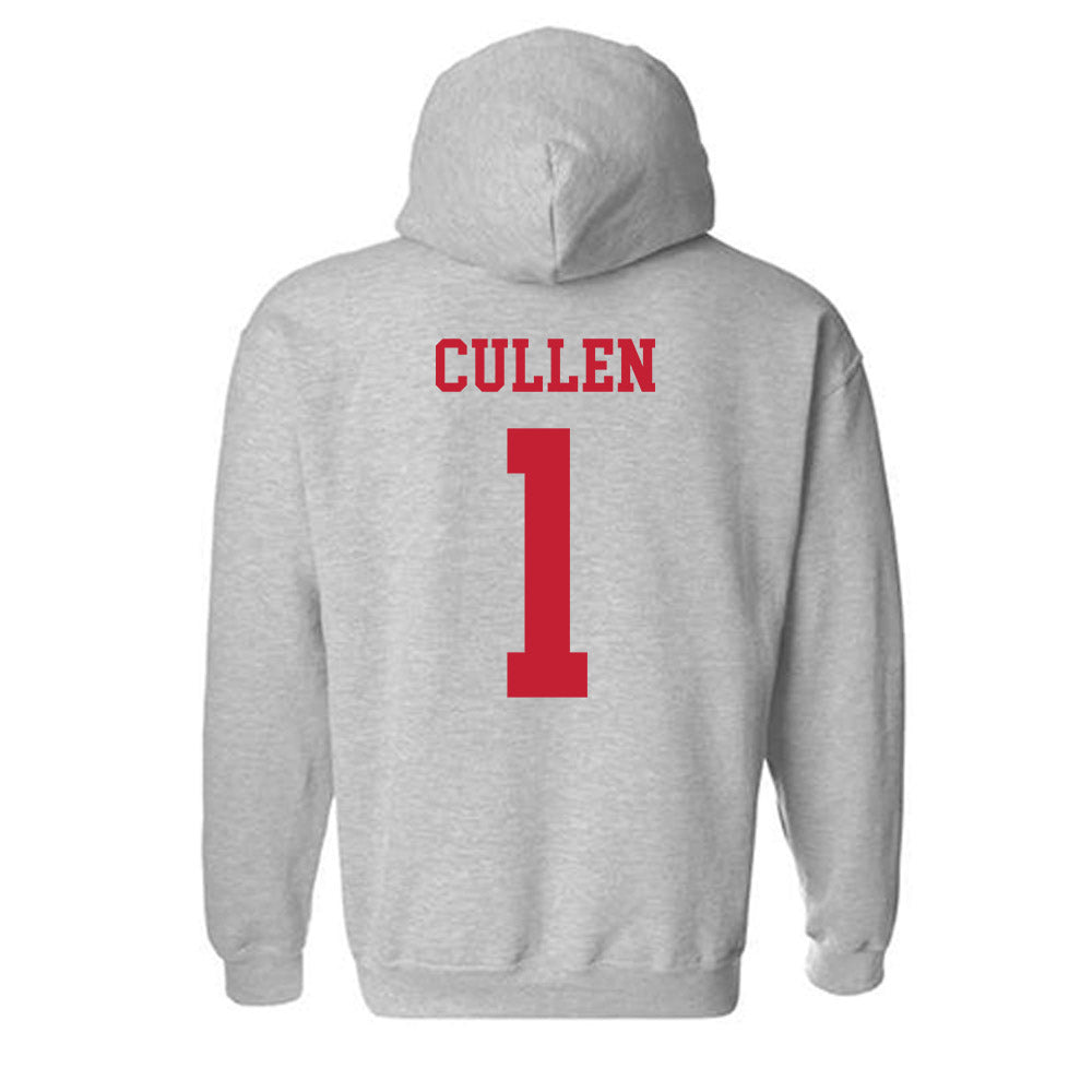 Ball State - NCAA Softball : Ayvah Cullen - Classic Shersey Hooded Sweatshirt-1