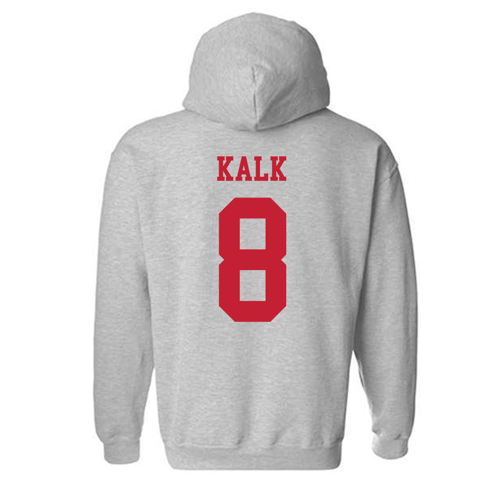 Ball State - NCAA Baseball : Max Kalk - Classic Shersey Hooded Sweatshirt