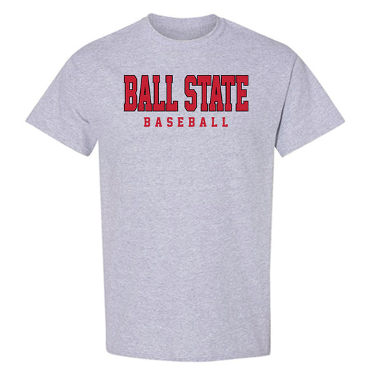 Ball State - NCAA Baseball : Zach Kwasny - Classic Shersey T-Shirt-0