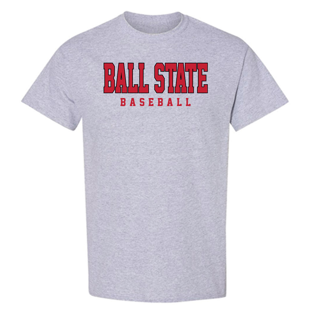 Ball State - NCAA Baseball : Gavin Balius - Classic Shersey T-Shirt-0