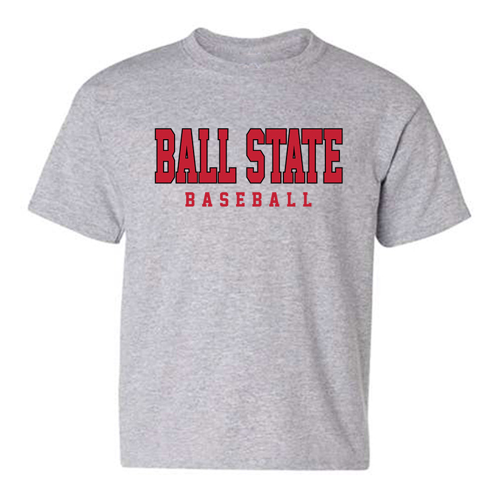 Ball State - NCAA Baseball : Patrick Gardner - Classic Shersey Youth T-Shirt-0