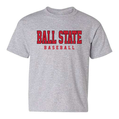 Ball State - NCAA Baseball : Kendric Sorgius - Classic Shersey Youth T-Shirt-0