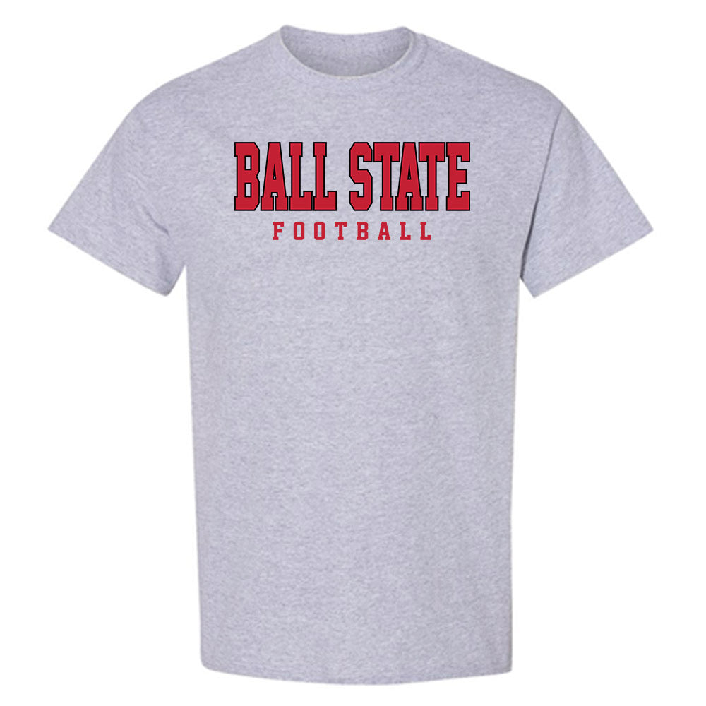 Ball State - NCAA Football : Myles Hancock - Classic Shersey T-Shirt-0