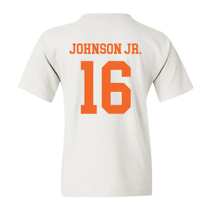 Clemson - NCAA Football : Chris Johnson Jr. - Classic Shersey Youth T-Shirt-1