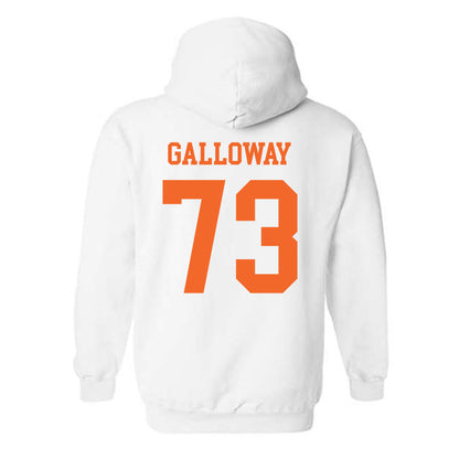 Clemson - NCAA Football : Hayes Galloway - Classic Shersey Hooded Sweatshirt-1