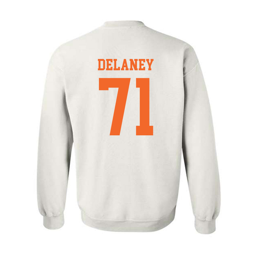 Clemson - NCAA Football : Leo Delaney - Classic Shersey Crewneck Sweatshirt-1