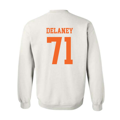 Clemson - NCAA Football : Leo Delaney - Classic Shersey Crewneck Sweatshirt-1
