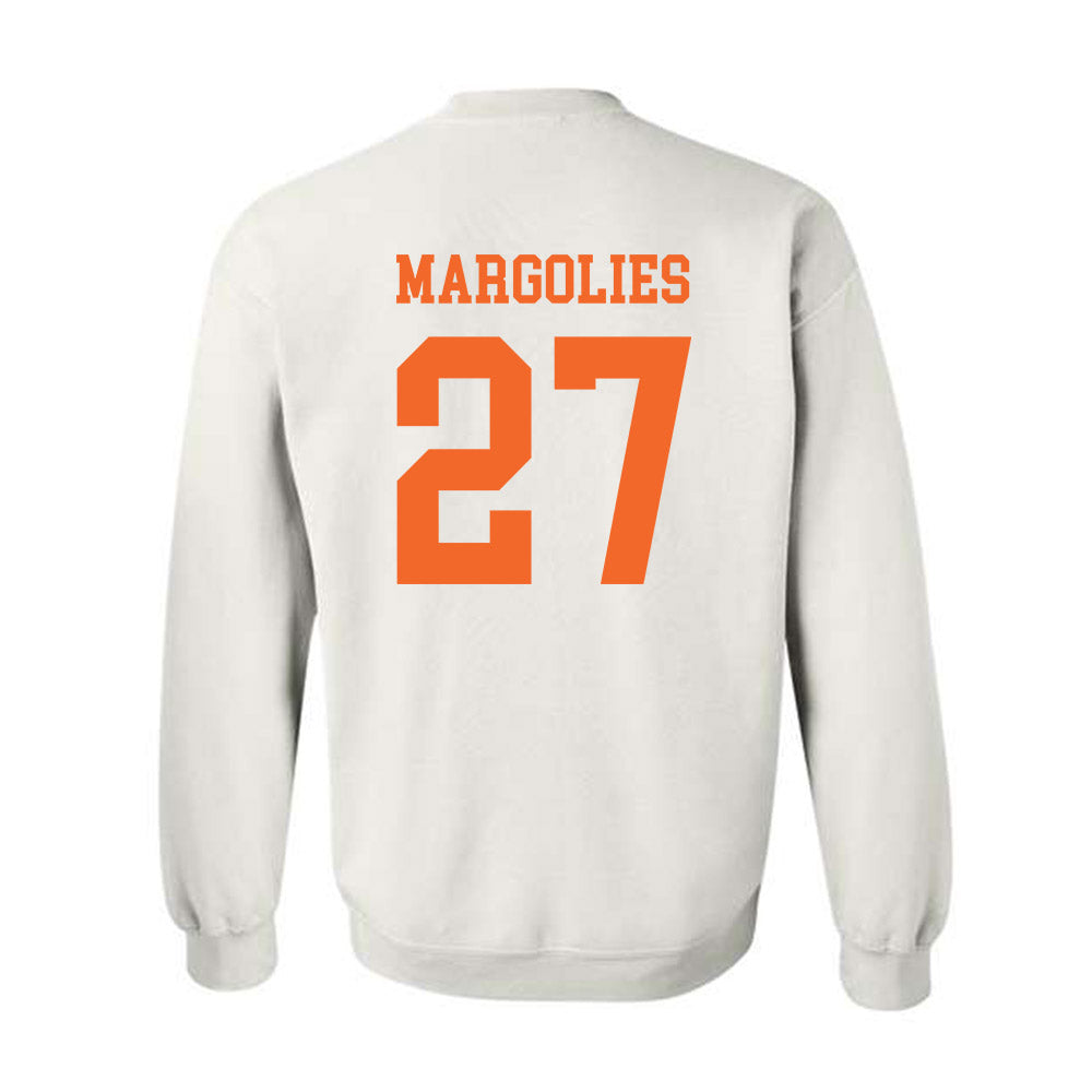 Clemson - NCAA Baseball : Dan Margolies - Classic Shersey Crewneck Sweatshirt-1