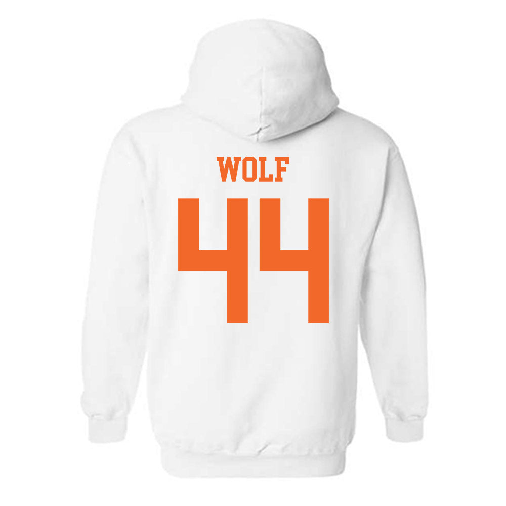 Clemson - NCAA Football : Jack Wolf - Classic Shersey Hooded Sweatshirt-1