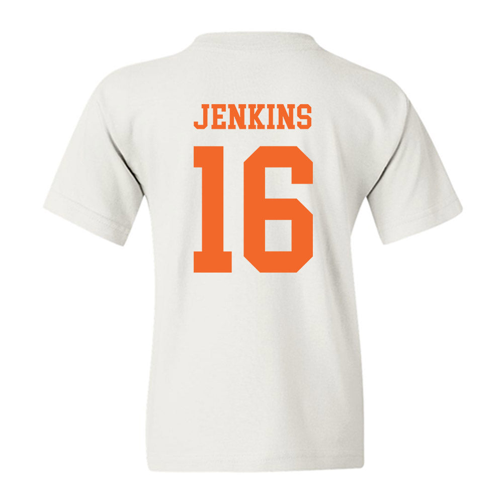 Clemson - NCAA Women's Soccer : Jolie Jenkins - Classic Shersey Youth T-Shirt-1