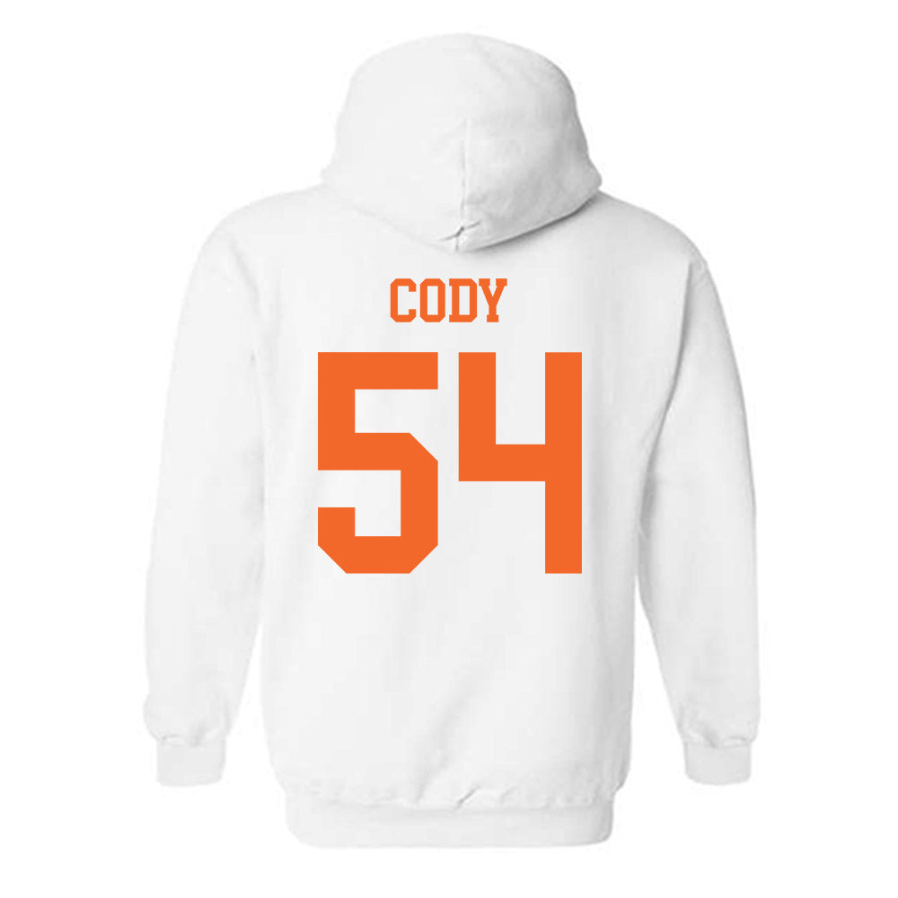Clemson - NCAA Football : Kam Cody - Classic Shersey Hooded Sweatshirt-1