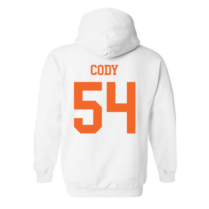 Clemson - NCAA Football : Kam Cody - Classic Shersey Hooded Sweatshirt-1