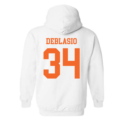 Clemson - NCAA Women's Lacrosse : Jordan DeBlasio - Classic Shersey Hooded Sweatshirt-1
