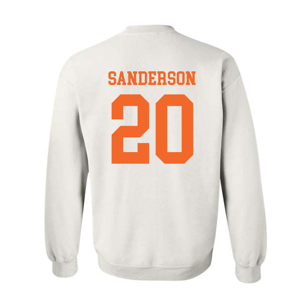 Clemson - NCAA Football : Clark Sanderson - Classic Shersey Crewneck Sweatshirt-1