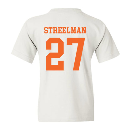 Clemson - NCAA Men's Soccer : Seamus Streelman - Classic Shersey Youth T-Shirt-1
