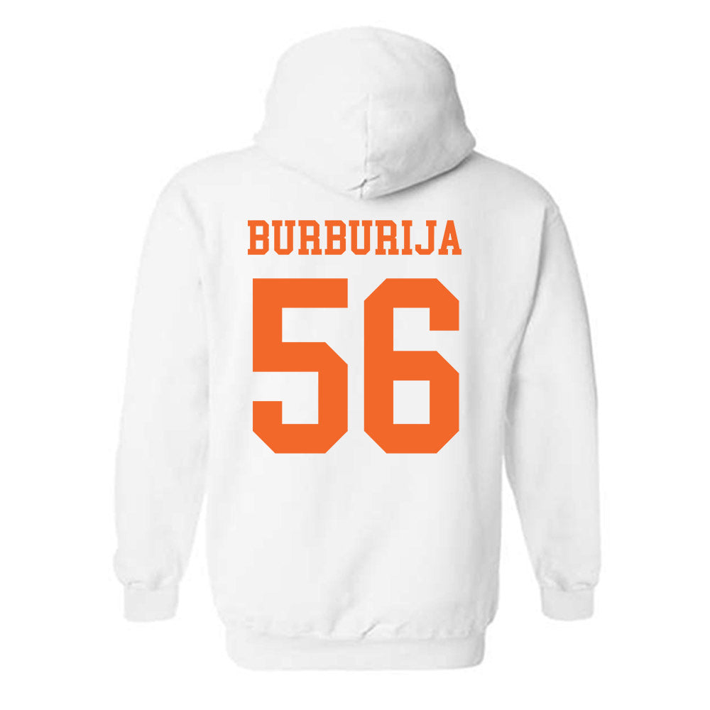 Clemson - NCAA Football : Andy Burburija - Classic Shersey Hooded Sweatshirt-1