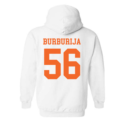 Clemson - NCAA Football : Andy Burburija - Classic Shersey Hooded Sweatshirt-1