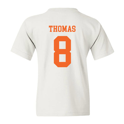 Clemson - NCAA Men's Basketball : Dallas Thomas - Classic Shersey Youth T-Shirt-1