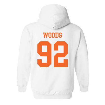 Clemson - NCAA Football : Davarrick Woods - Classic Shersey Hooded Sweatshirt-1