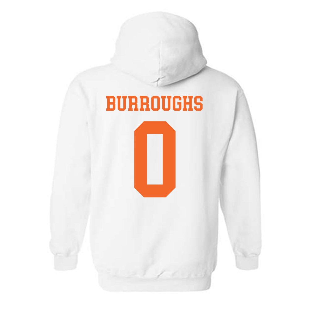 Clemson - NCAA Football : Naeem Burroughs - Classic Shersey Hooded Sweatshirt-1