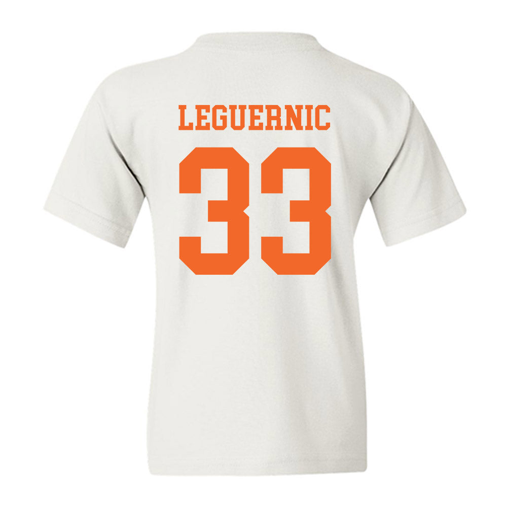 Clemson - NCAA Baseball : Justin LeGuernic - Classic Shersey Youth T-Shirt-1