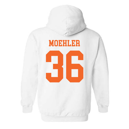 Clemson - NCAA Baseball : Dane Moehler - Classic Shersey Hooded Sweatshirt-1