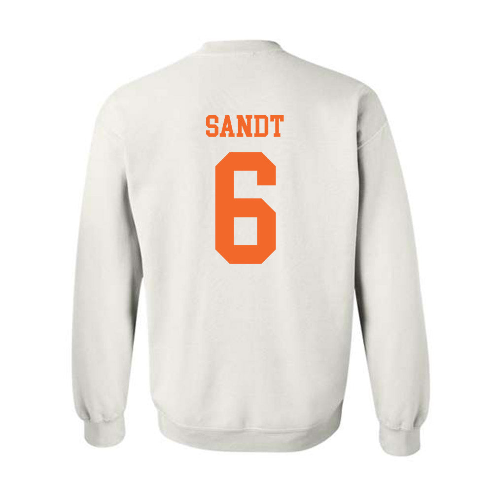 Clemson - NCAA Women's Volleyball : Katherine Sandt - Classic Shersey Crewneck Sweatshirt-1