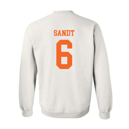 Clemson - NCAA Women's Volleyball : Katherine Sandt - Classic Shersey Crewneck Sweatshirt-1