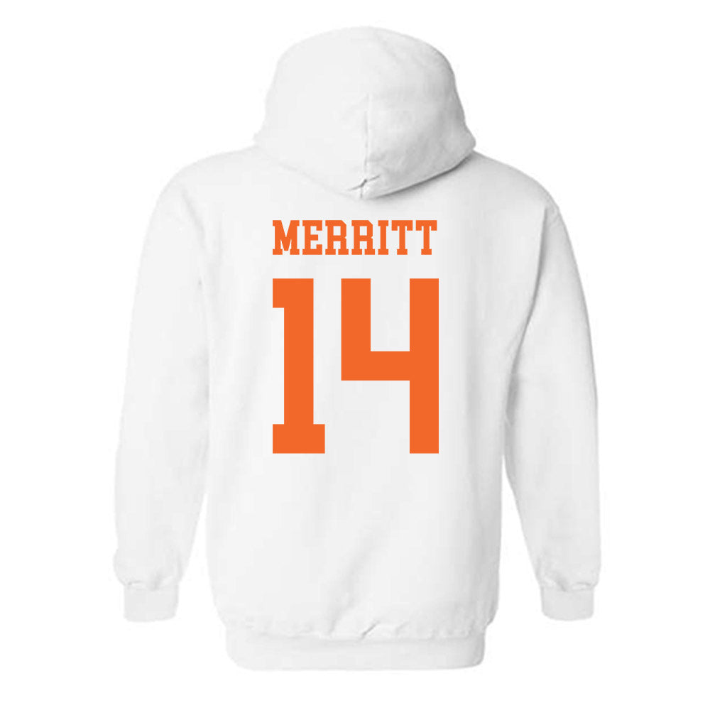 Clemson - NCAA Football : London Merritt - Classic Shersey Hooded Sweatshirt-1
