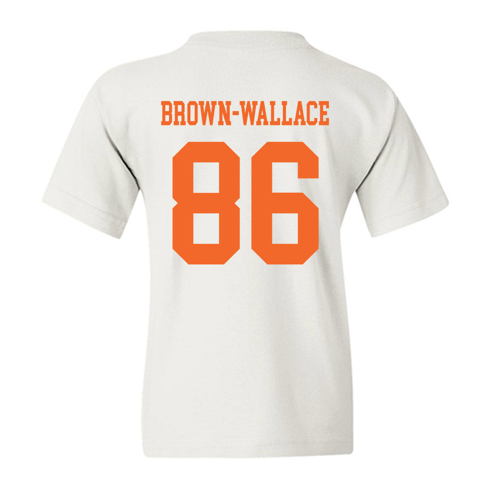 Clemson - NCAA Football : Jaylen Brown-Wallace - Classic Shersey Youth T-Shirt-0