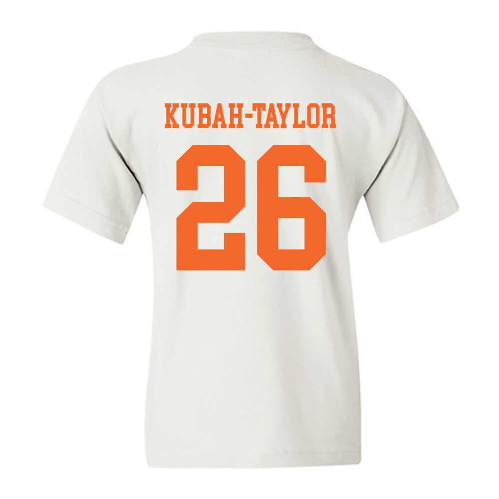 Clemson - NCAA Football : C.J. Kubah-Taylor - Classic Shersey Youth T-Shirt-1